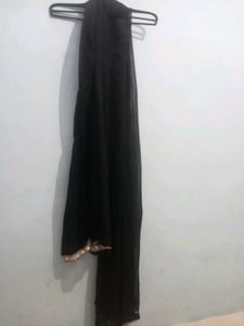 New Black Dupatta..