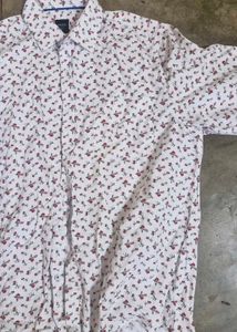 Floral Print Slim Fit Shirt