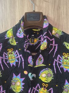 H&M Rick and Morty Button Down