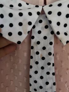 Polka Dot Collar Summer Dress