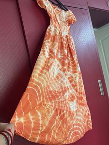 Tie-Dye Maxi Dress M,L,xl,xxl Freesize