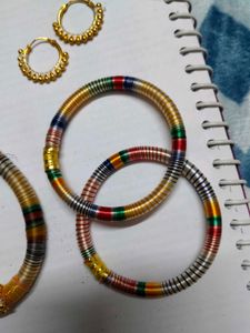 Bangles, Necklace &amp; Earrings Set