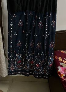 Kutchi Embroidered Border Ethnic Gujarati Chaniya