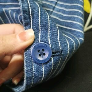 United Colors Of Benetton Boys Navy Blue Coat