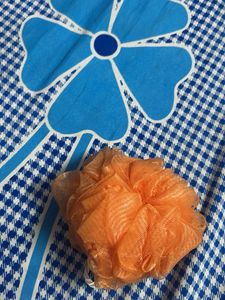 Orange Bath Loofah
