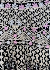 Black embroidered Kurta