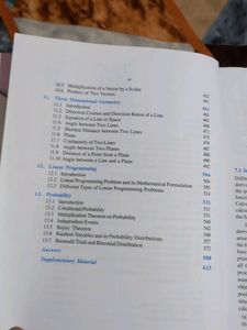 Maths 2nd Puc Textbook