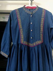 Women&#39;s Sangaria Blue Anarkali
