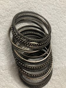 Black Metal Bangle