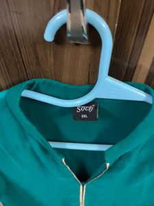 New Soch Green Kurta Set With Pants And Inner