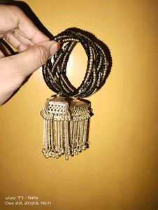 Black And Golden Bracelet