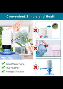Automatic Wireless Water Can Dispenser Pump, Porta