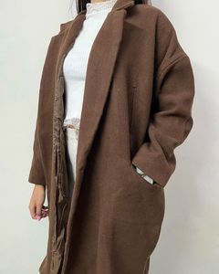 Brown long Coat - Stylish &amp; Cozy