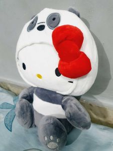 Hello Kitty Panda Plush