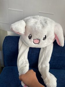 Moving Ear Rabbit Hat - Imported Soft Toy
