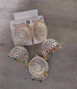 New Jhumka Maang Tikka Set