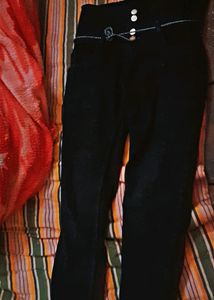 black top and jeans