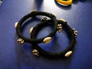 Boho Black Bangle Set