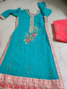 Embroidered Kurta Set