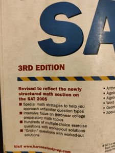 SAT Math Workbook