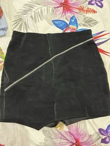 Black Mini Skirt/Skort