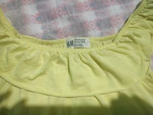 Lemon Yellow H&amp;M Top 💛