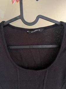 Black Corset Tank Top
