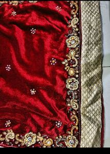 Girls Velvet Kurta