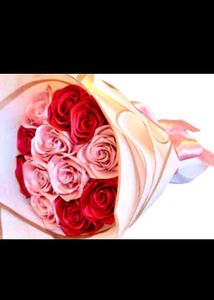 Handmade Ribbon Roses Bouquet 💐🦋🌹