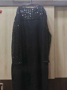 Little Black Sequin Dress