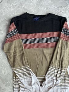 Chaps Colors Inc. Striped Sweater XL