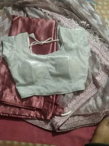 Elegant Pink Saree