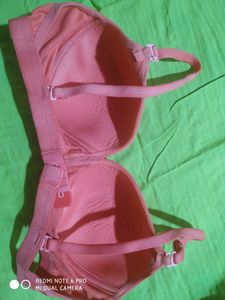 Pink Paded Bra