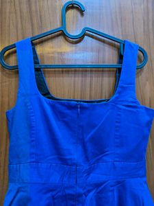 Royal Blue Peplum Dress 👗