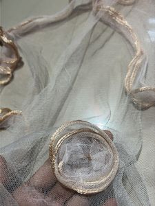 Elegant Net Dupatta with Embellishments