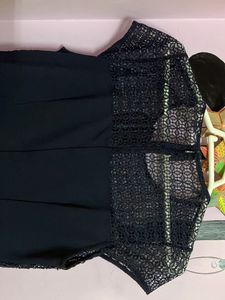 HM- navy Blue Party Wear