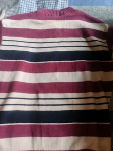 Striped Knit Sweater