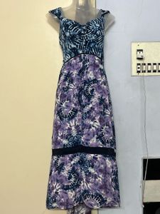 Stylish Tie-Dye Maxi Dress
