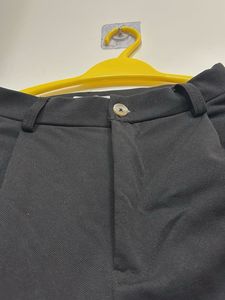 Black Straight Leg Trousers