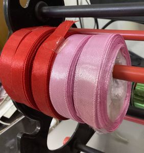 Craft Ribbons - Red &amp; Pink set of 5