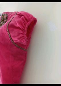 Pink Embroidered Kurta Set