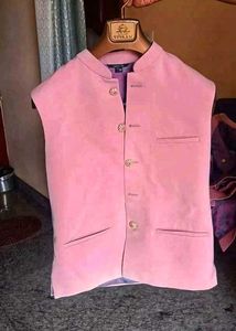 Elegant Pink Jacket Set