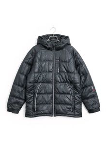 LECAF Black Puffer Jacket