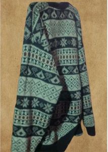 Vintage Fair Isle Knit  80s GrandDad Sweater