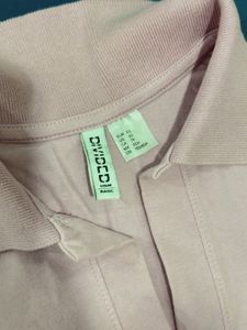 h&amp;m Pink Cropped Top