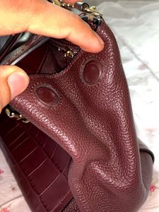 Coach Embossed Croc Satchel OG