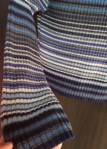 Striped Knit Sweater