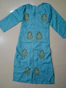 Pista Colour Kurti