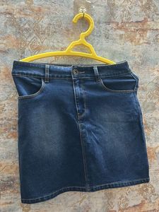 Denim Mini Skirt