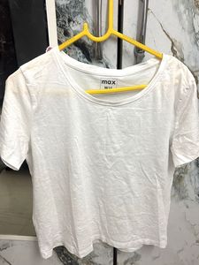 White MAX Basic T-Shirt